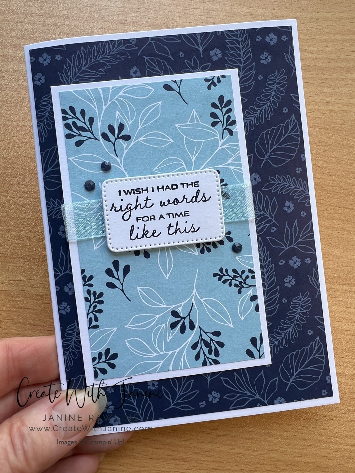 True Blue Florals Product of the Month Blog Hop