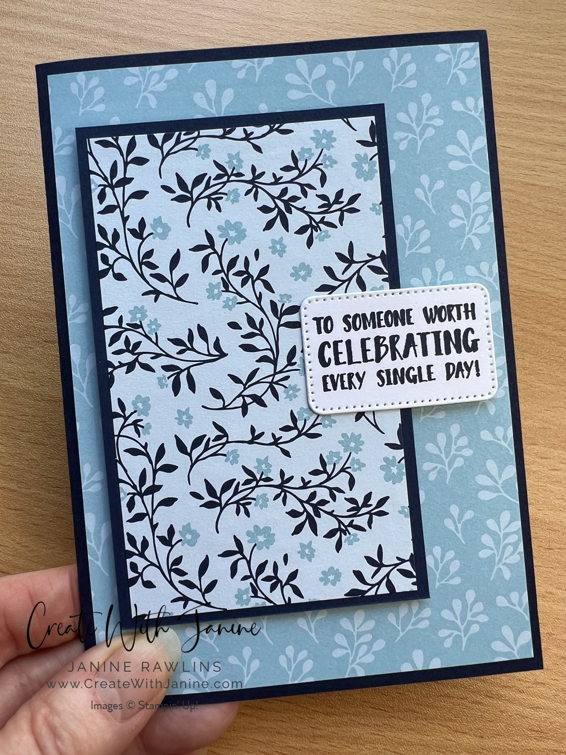 True Blue Florals Product of the Month Blog Hop