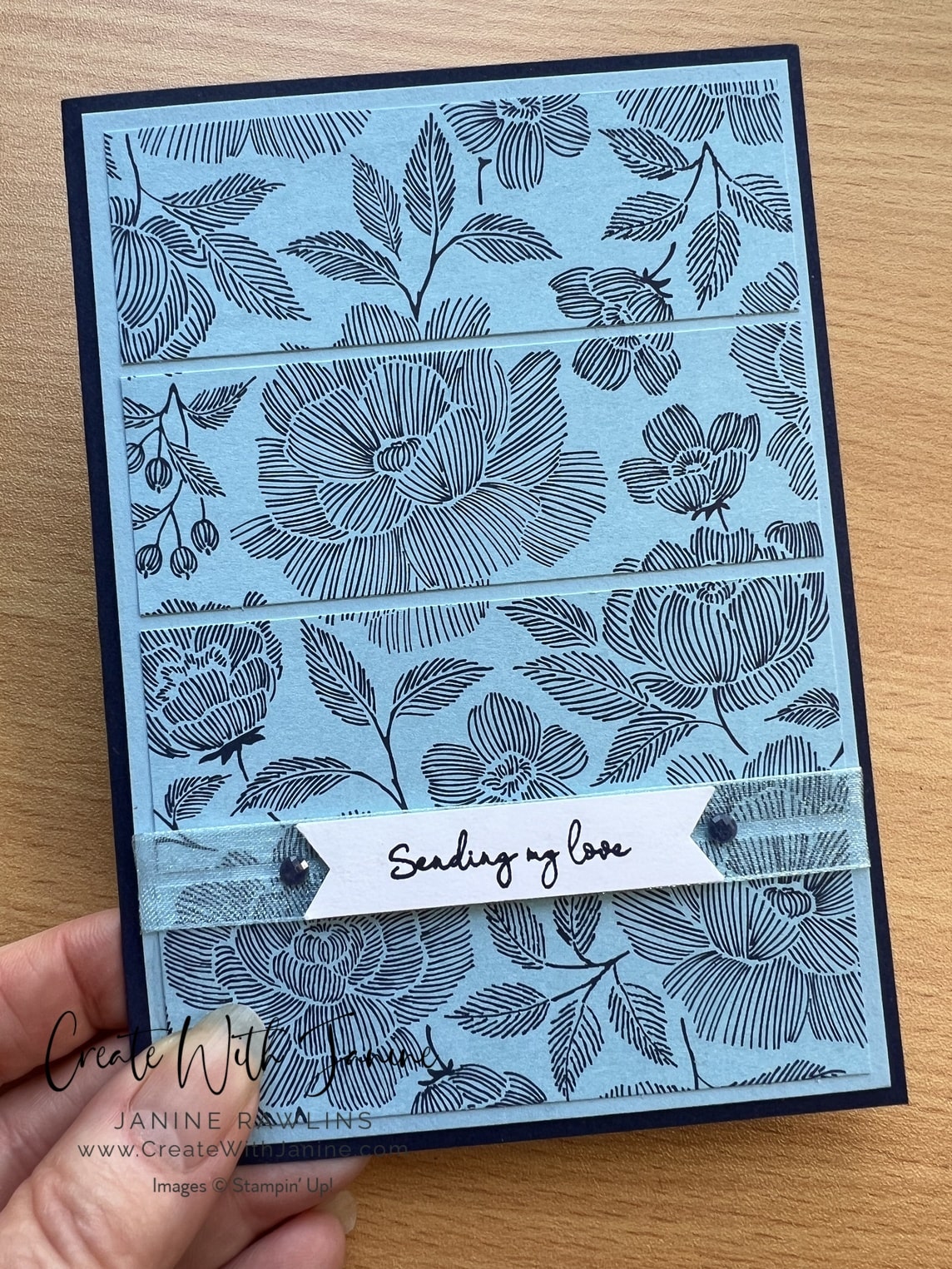 True Blue Florals Product of the Month Blog Hop