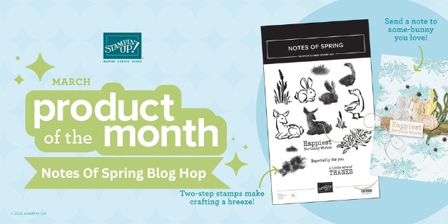 Notes of Spring Product of the Month